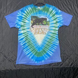 Vintage Grateful Dead Shirt XL Panther Rainforest 1989 Original Mikio GDM